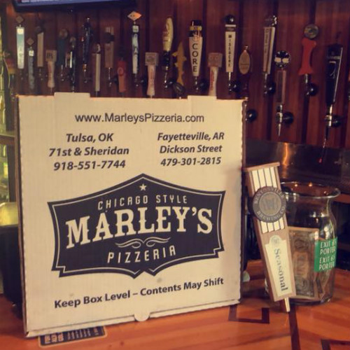 Marleys Pizza Delivery Box